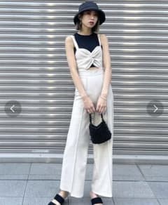 EMODA アシンメトリーツイストオールインワンのサムネイル