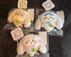 台湾限定】3点セット ちいかわ ハチワレ うさぎ 台北限定 ロップイヤー