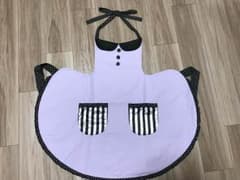 【新品】襟つきエプロンのサムネイル