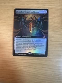 【極希】MTG 富と力の剣 レイズド・フォイル 英語版 BIG 064 極希】MTG 富と力の剣 レイズド・フォイル 英語版 BIG 064 - メルカリ