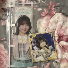 ニアジョイ　ラッフルくじ　小澤愛実　ミニのぼり　色紙