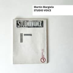 希少】Martin MargielaマルタンマルジェラStudio Voice - メルカリ