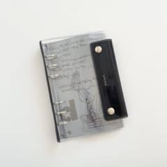 早い者勝ち 韓国 バインダー 貯金 リフィル diarium 黒×透明 - メルカリ