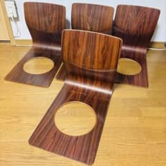 天童木工 木製 曲木 座椅子 2脚セット TENDO 旧ロゴ ビンテージ 天童木工 木製 曲木 座椅子 4脚セット TENDO 旧ロゴ ビンテージ - メルカリ