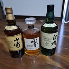 か*い様 山崎12年 白州12年 響 JAPANESE HARMONY 3本セッのサムネイル
