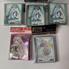日*5様 【新品】ブシロード スリーブ 5個セット 初音ミク　巡音ルカのサムネイル