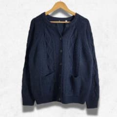 00's Vintage ニット ネイビー y2k グランジ アーカイブ 美品のサムネイル