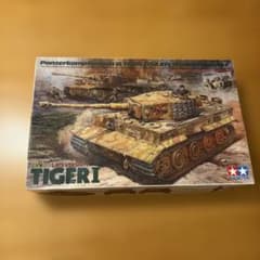 TAMIYA 1/35 독일 타이거 I 후기형 에이스 탑승차 세트