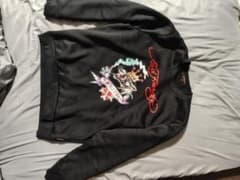新品未使用デッドストックEd Hardy トレーナー 霜降りグレーのサムネイル