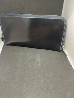 国内生産のcordovan/コードバンラウンド型財布‼️のサムネイル