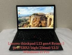 ThinkPad L13 Gen4 Ryzen5 16GB SSD256GBのサムネイル