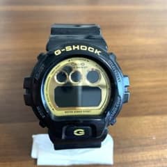 CASIO G-SHOCK DW-6900CB 腕時計 ブラック ゴールドのサムネイル