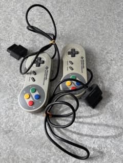 スーパーファミコン コントローラー 2個セット ジャンクのサムネイル