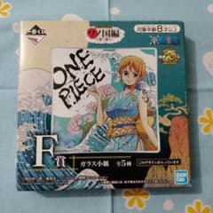 ONE PIECE 원피스 와노 국편 이치 반 쿠지 F상 유리 작은 접시 오나미