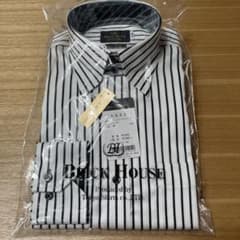 (ブリックハウス)ストライプドレスシャツ 東京シャツ サイズM-80のサムネイル