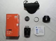 極美品 SONY FE55mm F1.8 ZA SEL55F18Zのサムネイル