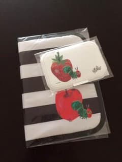 はらぺこあおむし母子手帳ケース おしりふきフタ！おまけ付き♡