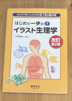 改訂第2版 はじめの一歩のイラスト生理学　学習参考書のサムネイル