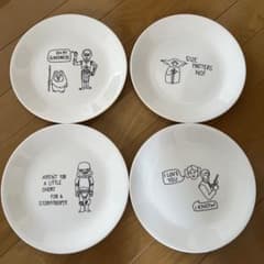 スター・ウォーズ コレールプレート 皿 4枚セット 食器 - メルカリ