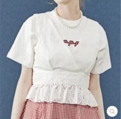 poppy フラワーコットンレースビスチェ あさぎーにょのサムネイル