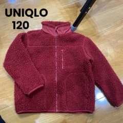 UNIQLO キッズ　120 ボア　ジャケットのサムネイル