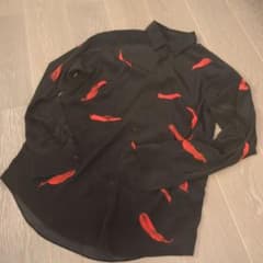 lad musician 19aw 落ち葉柄 オーバーシャツ - メルカリ