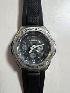 G-SHOCK G-スチール デジタル腕時計 ブラックのサムネイル