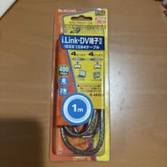 iLInk DV端子 IEEE1394ケーブル 4ピン-4ピン 1m エレコム - メルカリ