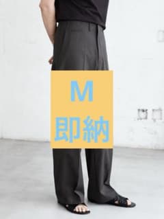 lidnm Wool Chambray Army Slacks M - メルカリ