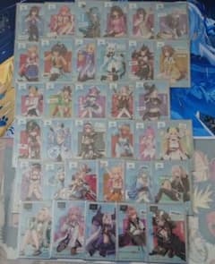 ホロライブ クリアビジュアルカード 34種フルコンプ - メルカリ