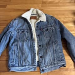 Levi's ボア デニムジャケット Sサイズのサムネイル