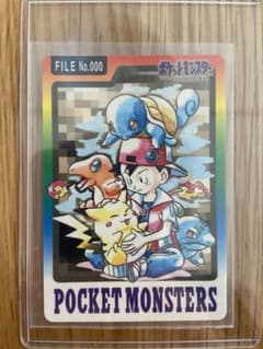 【美品】ポケモンカードダス　FILE No.000 スペシャルのサムネイル