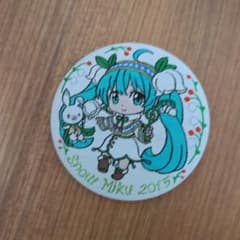 하츠네 미쿠 캔 배지 Snow Miku 2015 스노우 미쿠