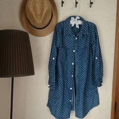 デニムワンピ  130のサムネイル