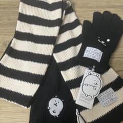 [한국 한정] Spao 나가노 자신 츳코미 곰 머플러 장갑 세트