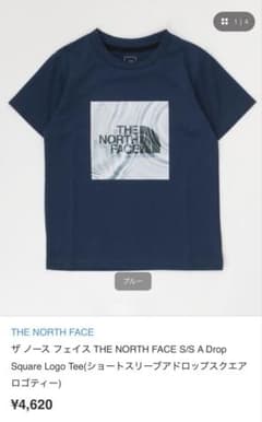THE NORTH FACE A Drop Square Logo Teeのサムネイル