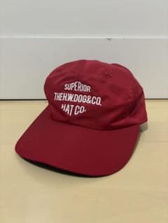 THE H.W. DOG & CO. ベースボールキャップ レッド - メルカリ