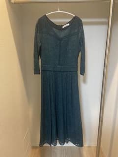 【新品同様・ドレス】Andemiu   パイピングレースワンピースのサムネイル