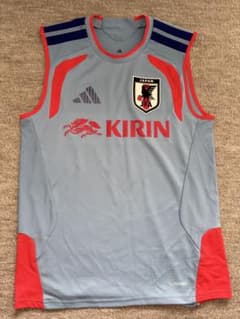 サッカー日本代表 トレーニングウェア ノースリーブのサムネイル