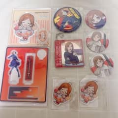 Jujutsu Kaisen Nobara Kugisaki Merchandise bundle sale: acrylic standees, can badges, lottery tickets, Universal Studios Japan