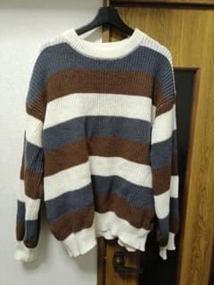 Anchor Smith ボーダーニット Lサイズのサムネイル