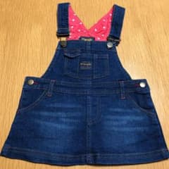 wrangler デニム ジャンパースカート 90のサムネイル
