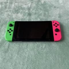 NINTENDO switch 本体Green、pinkコントローラージャンク品のサムネイル