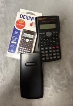 DEXIN KK-32MS-B 科学電卓 カバー付きのサムネイル