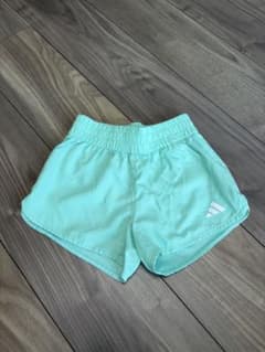 【adidas】kids ハーフパンツ ミントグリーンのサムネイル