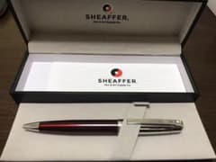 新品未使用品 SHEAFFER シェーファー ボールペン (レッド/クローム)のサムネイル