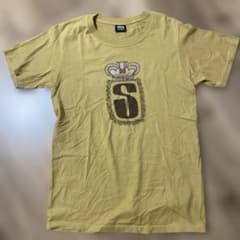 Stussy マスタード Tシャツ Sサイズのサムネイル