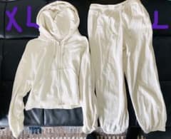 GU スウェットセットアップ ホワイトのサムネイル
