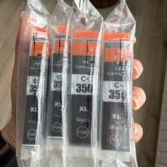 キヤノン互換 インクカートリッジ 350XL 351XL セット 4本セットのサムネイル