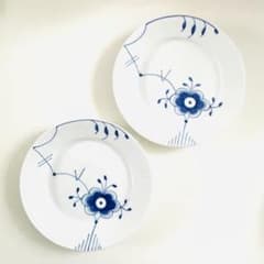 新品 ロイヤルコペンハーゲン ブルーフルーテッド メガ 19cm プレート